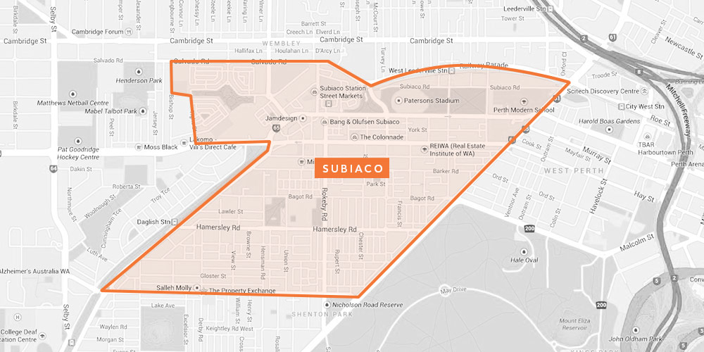 subiaco-map